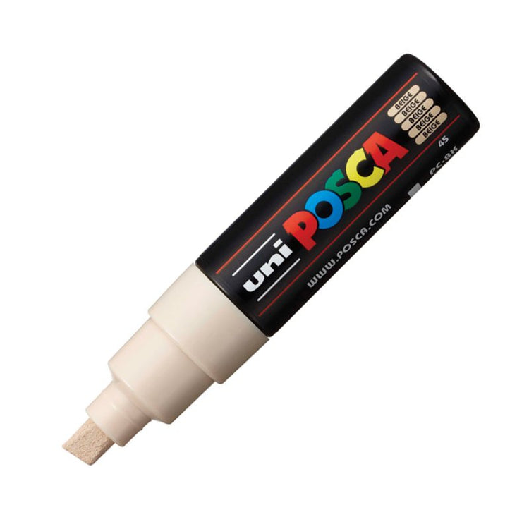 PC-8K POSCA BROAD CHISEL TIP