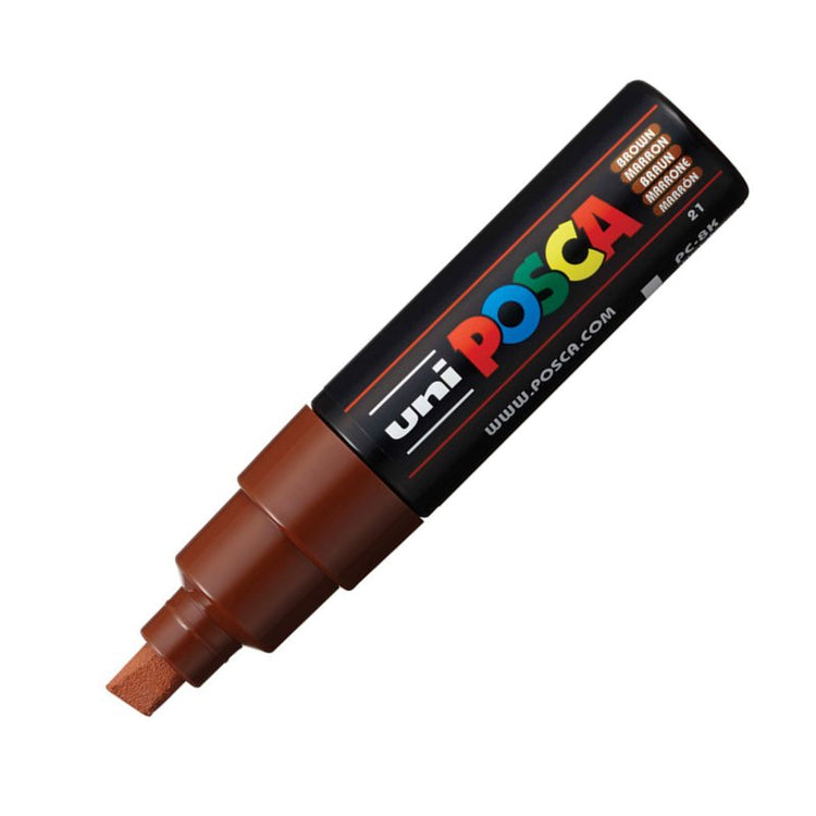 PC-8K POSCA BROAD CHISEL TIP