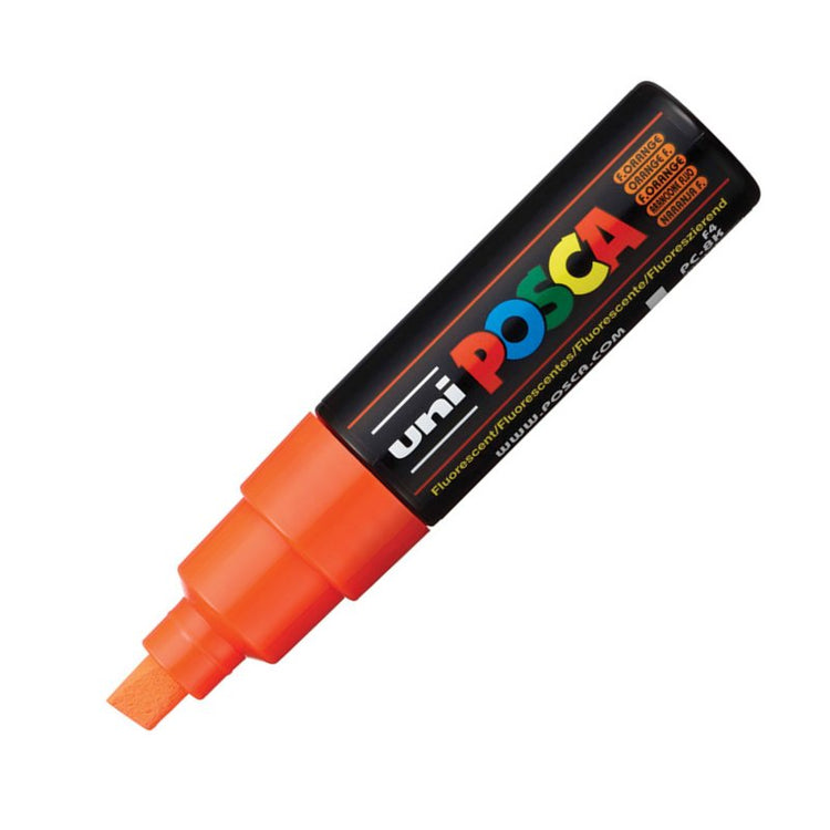 PC-8K POSCA BROAD CHISEL TIP