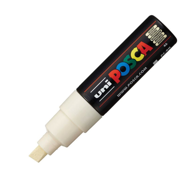 PC-8K POSCA BROAD CHISEL TIP