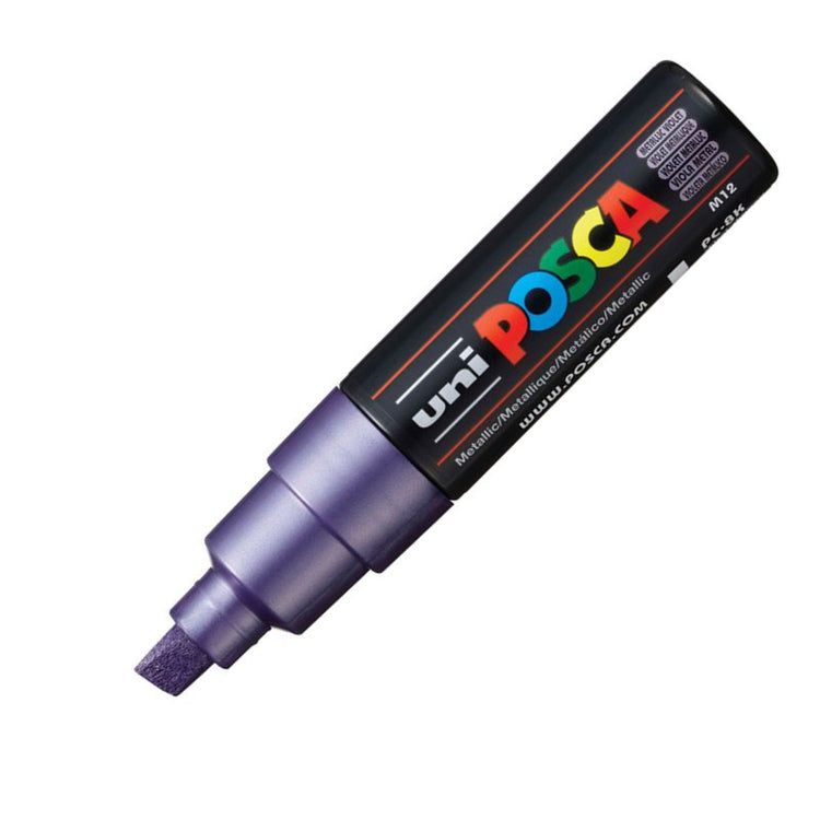 PC-8K POSCA BROAD CHISEL TIP