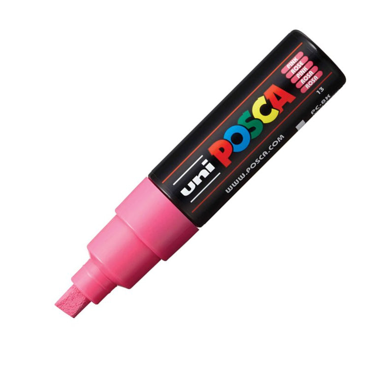 PC-8K POSCA BROAD CHISEL TIP