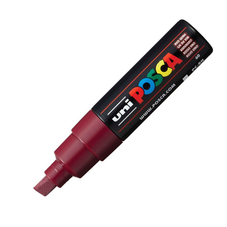 PC-8K POSCA BROAD CHISEL TIP