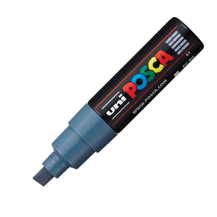 PC-8K POSCA BROAD CHISEL TIP