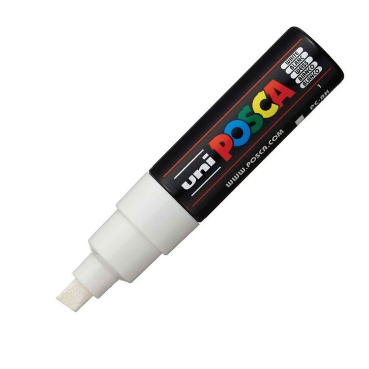 PC-8K POSCA BROAD CHISEL TIP