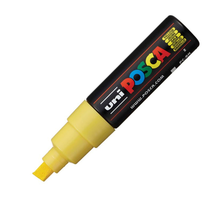 PC-8K POSCA BROAD CHISEL TIP