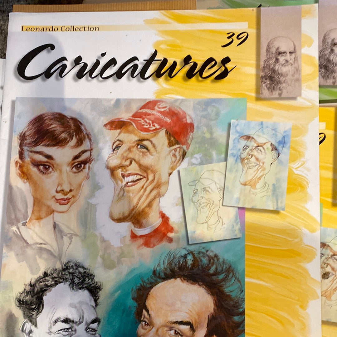 Leonardo collection book 39 on Caricatures