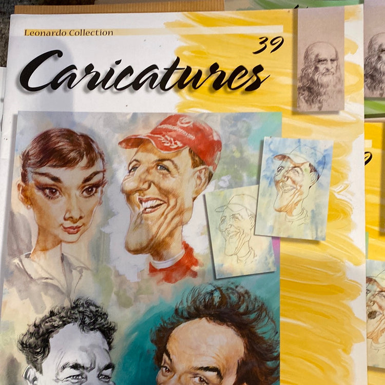 Leonardo collection book 39 on Caricatures