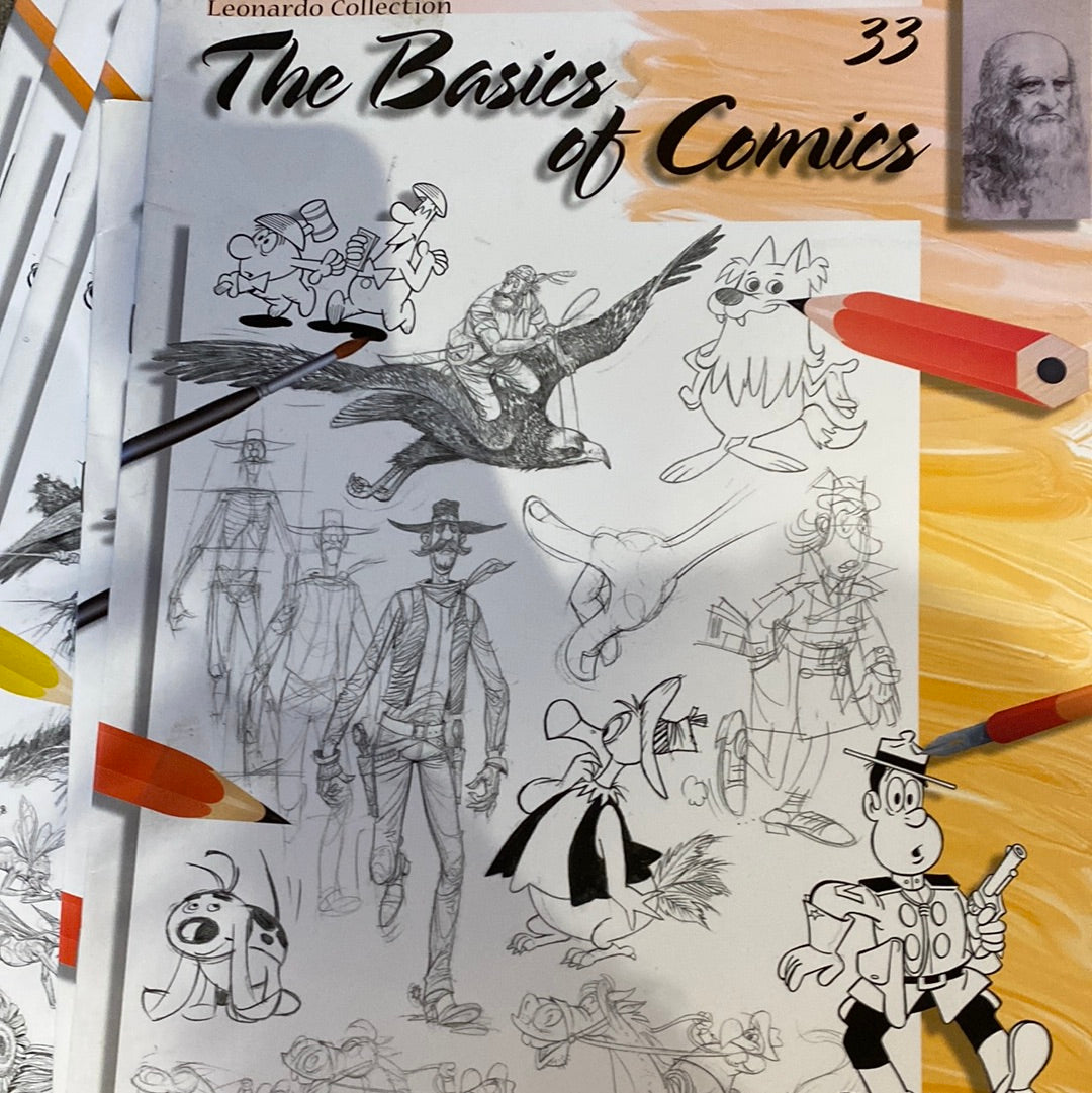 Leonardo collection book 33 on The Basics of Comics