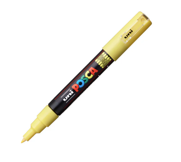PC-1MR YELLOW 4902778089798 POSCA ULTRA FINE BULLET TIP