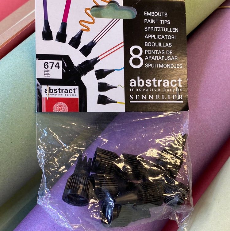 Abstract Set of 8 Nozzles - Lunns Art Store