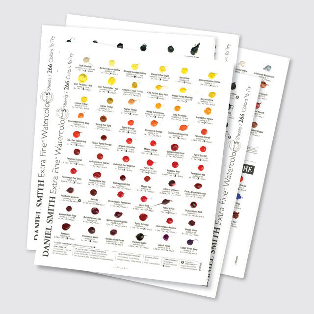 Daniel Smith Professional Watercolour Sets & Dot Cards