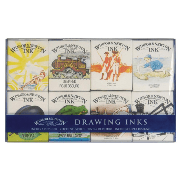 W&N DRAWING INK SETS - Lunns Art Store
