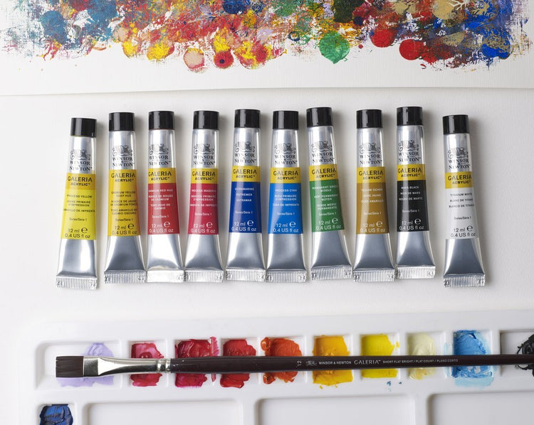 W&N GALERIA ACRYLIC COLOUR SETS - Lunns Art Store