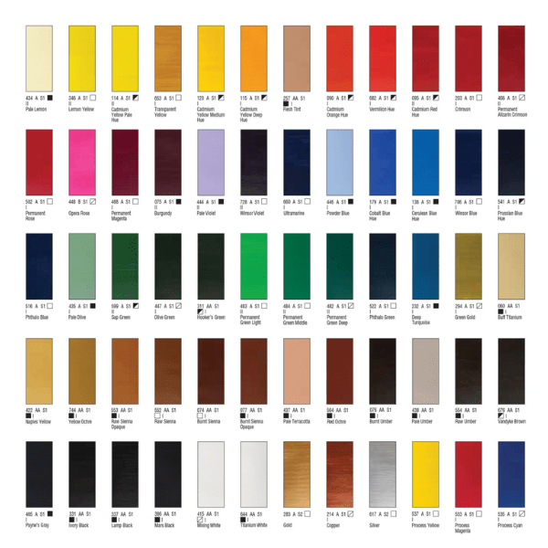 W&N PROFESSIONAL ACRYLIC COLOUR 60ML TBE - Lunns Art Store