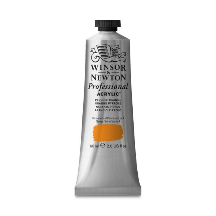 W&N PROFESSIONAL ACRYLIC COLOUR 60ML TBE - Lunns Art Store