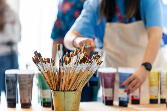 A guide to sizing and priming canvas