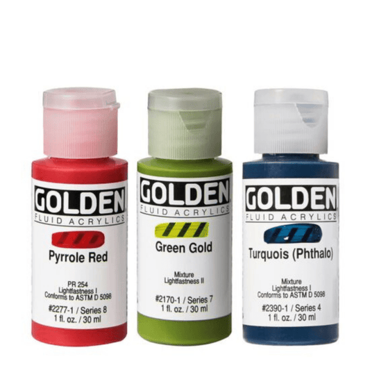 Golden Acrylic Fluid 30ml - Lunns Art Store