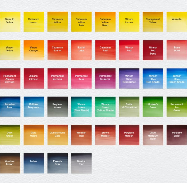 W&N PROFESSIONAL WATERCOLOUR YELLOWS & ORANGES ***1/2 PANS 20% discount***